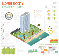 Isometric city map elements_13