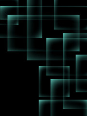 Abstract transparent square background