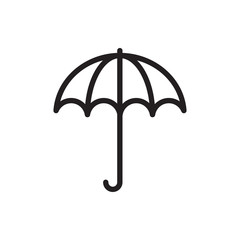 umbrella icon illustration