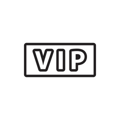 vip icon illustration