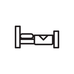 bed icon illustration
