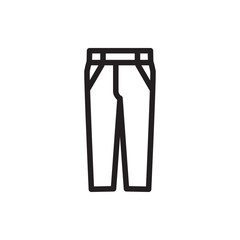 pants icon illustration