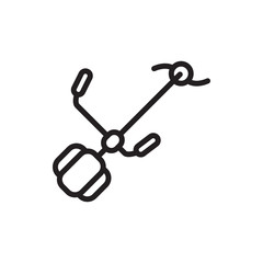 gardening tool icon illustration