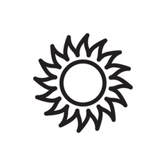 sun icon illustration