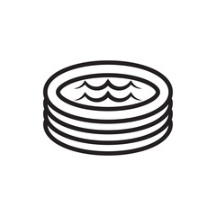 jacuzzi icon illustration
