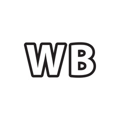 WB icon illustration