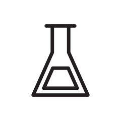 test tube icon illustration