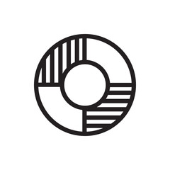 lifebuoy icon illustration