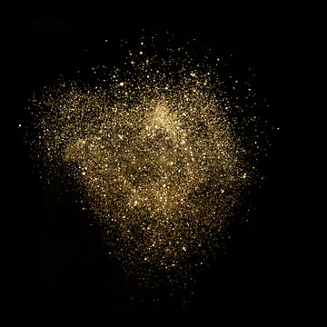 Explosion Paillettes d'or