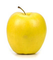 fresh apple isolated on white background