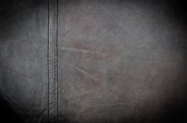 Old brown leather background!