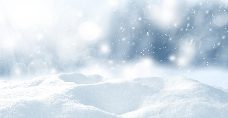 Naklejka premium snow space 