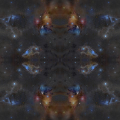 Universe simmetric background. Elements of this Image Furnished