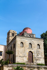 Fototapeta na wymiar San Cataldo church in Palermo, Italy