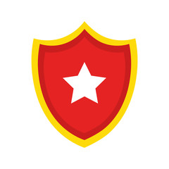 Shield icon vector, Protect