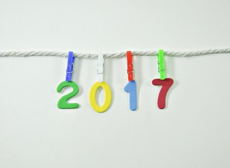 New Year 2017 Hanging With Rope
