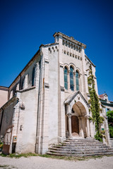 Fototapeta na wymiar Église de Poët-Laval