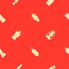 seamless pattern with lanterns for your design