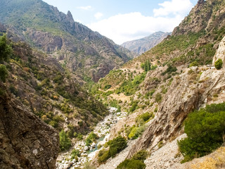 Fototapeta na wymiar Golo River Valley