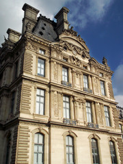 Fototapeta na wymiar a museum in center of paris, france