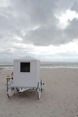 Badekarre am Strand