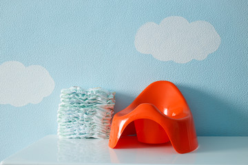 Diapers and potty
