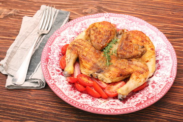 Grilled chicken Tabaka