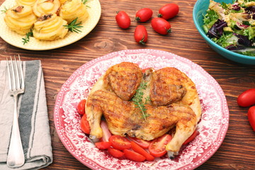 Grilled chicken Tabaka