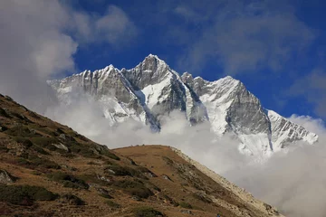 Photo sur Plexiglas Lhotse Lhotse, vue depuis Chukhung