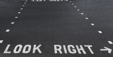 Look right!