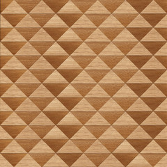 Wood pattern in triangle shape