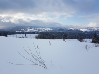 Zima w górach