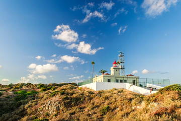 Fototapeta na wymiar lighthouse at Ponta da Piedade