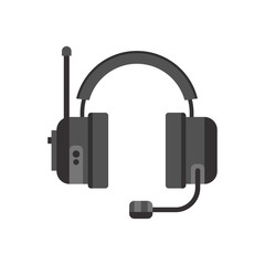 Headphones vector icon.