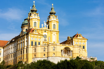benedictine monastery in Melk, Lower Austria, Austria