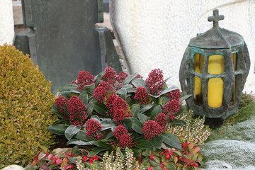 Grave, Grabstätte