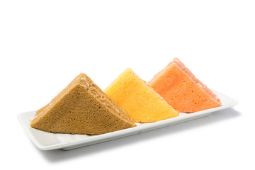 colorful chiffon cake