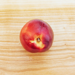 Fototapeta na wymiar Nectarine fruit isolated