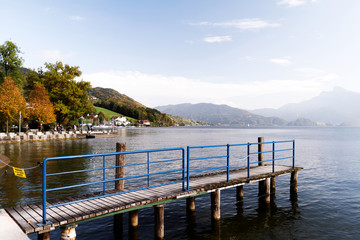 Fototapeta premium Pier on the lake