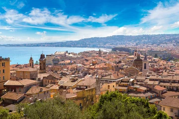 Foto op Canvas Panoramisch uitzicht op Nice © Sergii Figurnyi