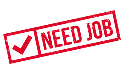Need Job rubber stamp