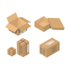 Move service box vector illustration