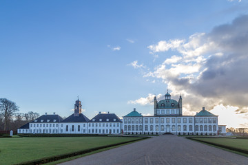 Fototapeta na wymiar Fredensborg Palace in Denmark
