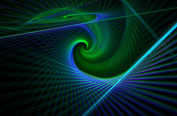 abstract multicolored fractal pattern