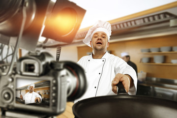 cook chef and camera 