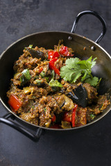 Gemüse Masala in Schale