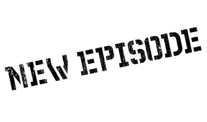 New Episode rubber stamp