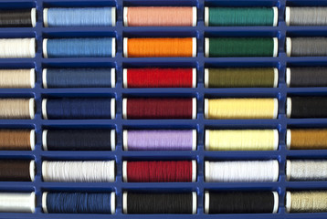 Colorful thread collection