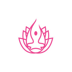 Logo Lotus flower Spa