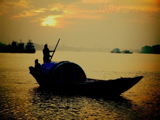 sunset @ Kolkata